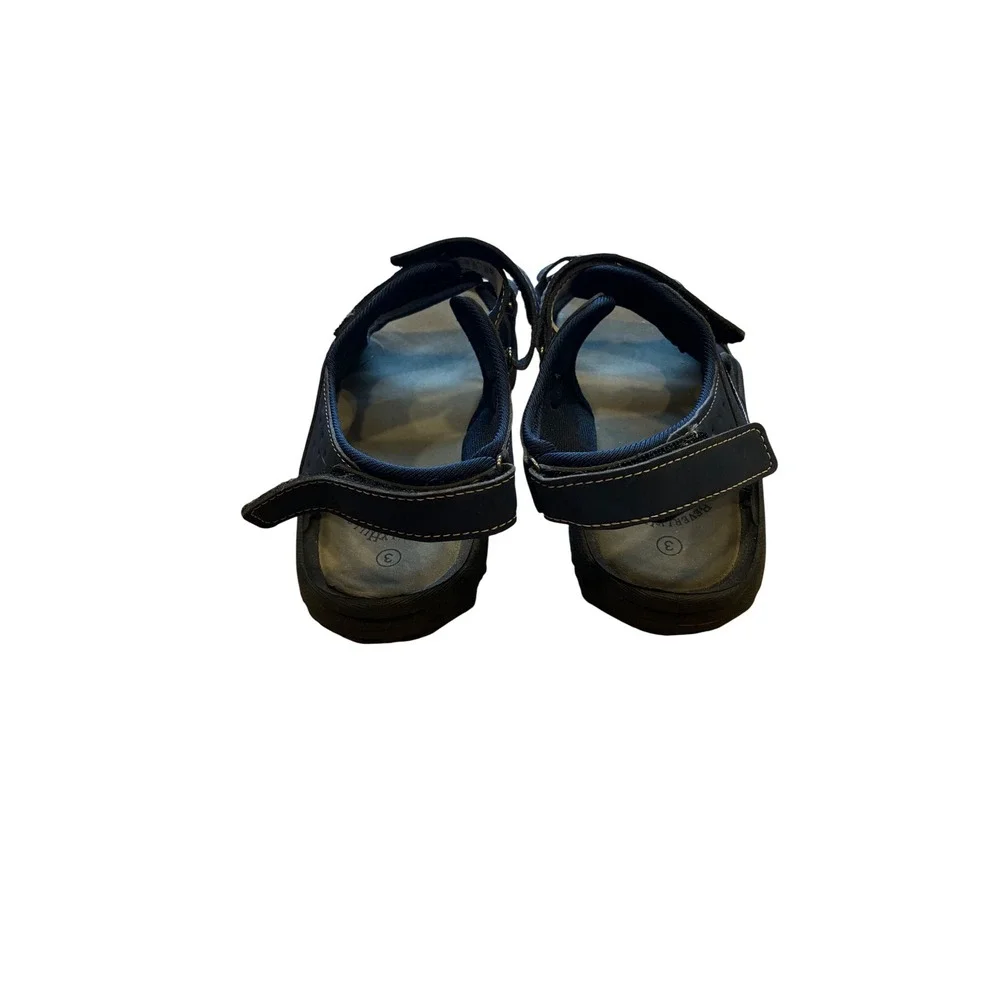 Beverly Hills Polo Club boys' sport/fisherman-style sandal in navy Size 3